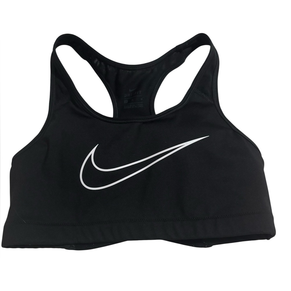 Nike Dri Fit  Black and White Athletic Bra